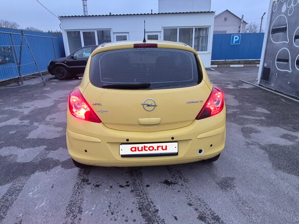 2008 Opel Corsa D, жёлтый, 435000 рублей - вид 2