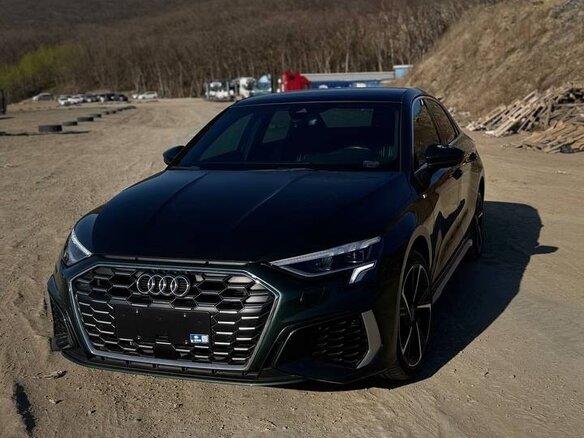 2022 Audi A3 35 TFSI IV (8Y), чёрный, 2270000 рублей - вид 1