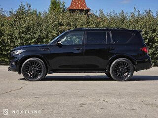 2018 Infiniti QX80 I Рестайлинг 2, чёрный, 5550000 рублей, вид 3