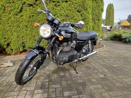 2013 Triumph Bonneville T100, чёрный, 550000 рублей, вид 1