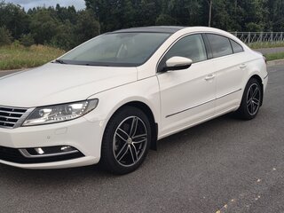 2013 Volkswagen Passat CC I Рестайлинг, белый, 1410000 рублей, вид 1