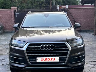 2017 Audi Q7 II (4M), коричневый, 3210000 рублей, вид 3