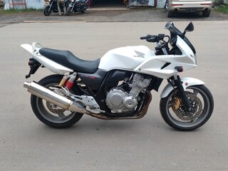 2009 Honda CB 400 Super Four, белый, 449000 рублей, вид 1