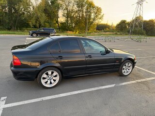 2001 BMW 3 серии 318i IV (E46), чёрный, 520000 рублей, вид 2