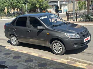 2013 Lada (ВАЗ) Granta I, серебристый, 270000 рублей, вид 2