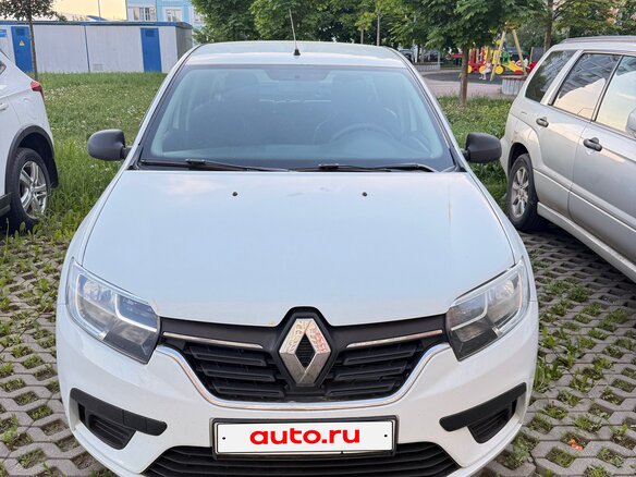 2018 Renault Logan II Рестайлинг, белый, 599000 рублей