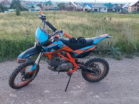 2023 Kayo Evolution YX140EM, синий, 65000 рублей, вид 2