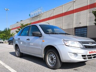 2016 Lada (ВАЗ) Granta I, серебристый, 345000 рублей, вид 2