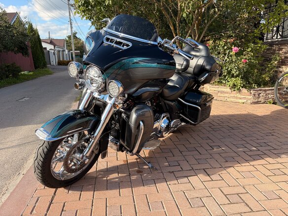 2015 Harley-Davidson CVO Limited, чёрный, 1799000 рублей - вид 10