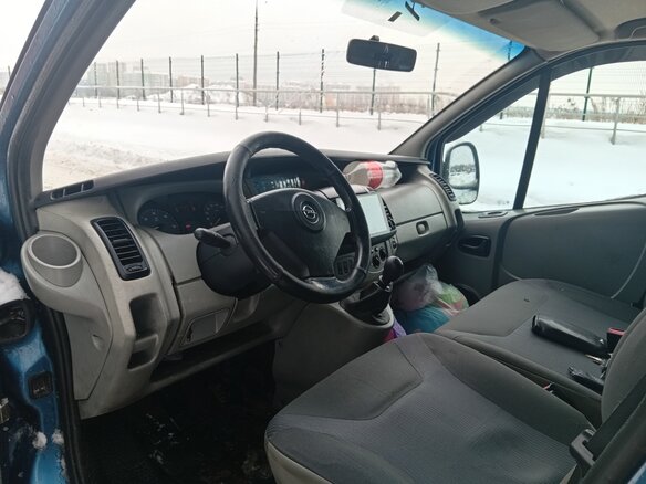 2007 Opel Vivaro A Рестайлинг, синий, 800000 рублей - вид 6