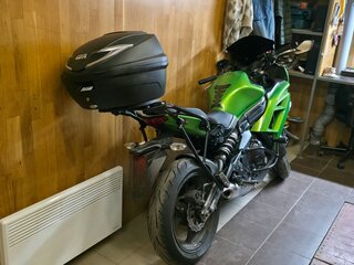 2012 Kawasaki ER-6F (Ninja 650R), зелёный, 550000 рублей, вид 2