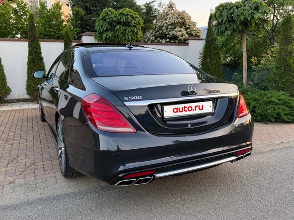 2014 Mercedes-Benz S-Класс 500 VI (W222, C217), чёрный - вид 18
