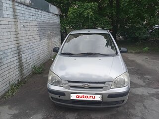 2005 Hyundai Getz I, серебристый, 210000 рублей, вид 1