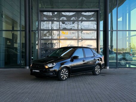 2024 Lada (ВАЗ) Granta I Рестайлинг, чёрный, 930000 рублей, вид 3