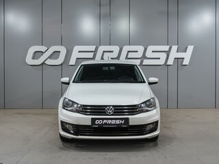 2016 Volkswagen Polo V Рестайлинг, белый, 879000 рублей, вид 3