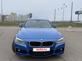 2016 BMW 3 серии 320i xDrive VI (F3x) Рестайлинг, синий, 2200000 рублей, вид 2