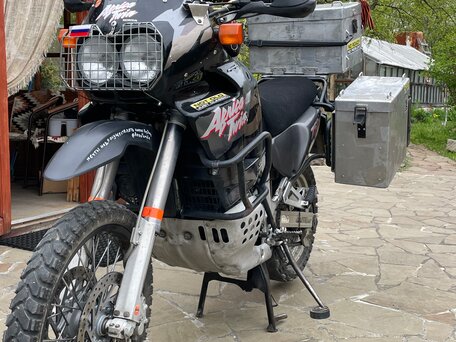 1998 Honda XRV 750 Africa Twin, чёрный, 465000 рублей, вид 4