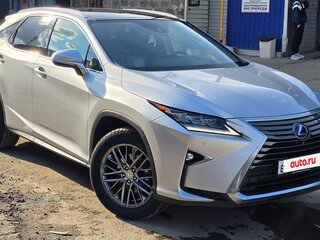 2019 Lexus RX 450h IV Рестайлинг, серый, 5650000 рублей, вид 5