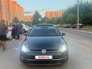 2019 Volkswagen Golf VII Рестайлинг, синий, 2100000 рублей, вид 5