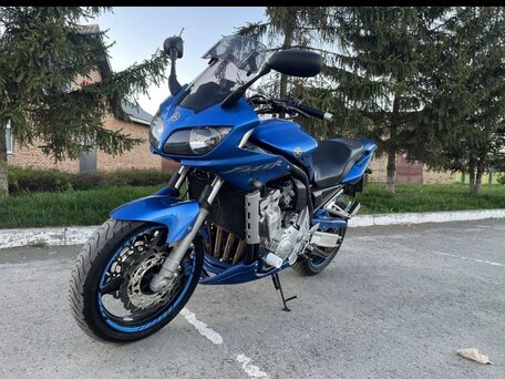 2003 Yamaha FZS1000 Fazer, синий, 485000 рублей, вид 1