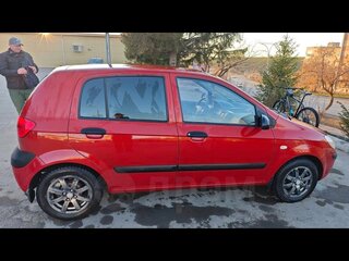 2010 Hyundai Getz I Рестайлинг, красный, 400000 рублей, вид 5