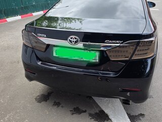 2013 Toyota Camry VII (XV50), чёрный, 1400000 рублей, вид 3