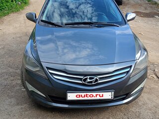 2016 Hyundai Solaris I Рестайлинг, белый, 420000 рублей, вид 1