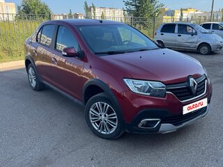 2021 Renault Logan Stepway II Рестайлинг, красный, 1570000 рублей, вид 3