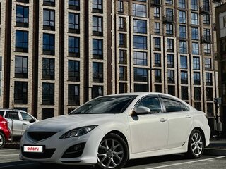 2011 Mazda 6 II (GH) Рестайлинг, белый, 1130000 рублей, вид 1