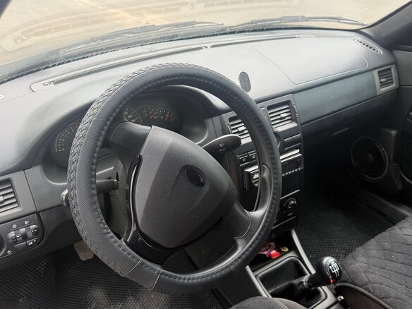 2008 Lada (ВАЗ) Priora I, чёрный - вид 8