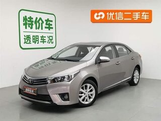 2014 Toyota Corolla XI (E160, E170, E180), серебристый, 1188505 рублей, вид 1