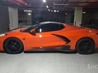 2021 Chevrolet Corvette Stingray C8, оранжевый, 14600000 рублей, вид 5