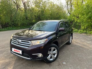 2012 Toyota Highlander II (XU40) Рестайлинг, пурпурный, 2200000 рублей, вид 1