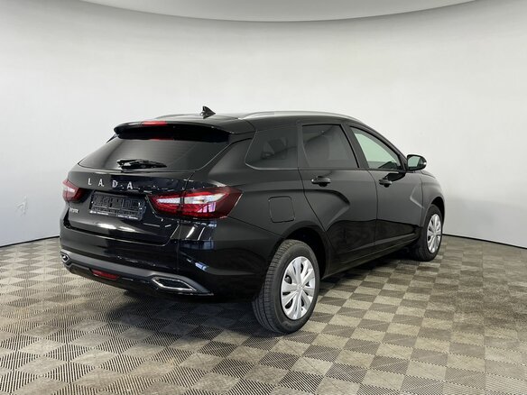 2026 Lada (ВАЗ) Vesta SW I Рестайлинг (NG), чёрный, 1870000 рублей - вид 4
