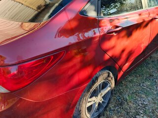 2013 Hyundai Solaris I, красный, 530000 рублей, вид 5