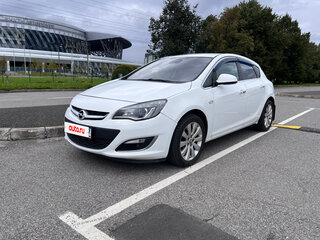 2012 Opel Astra J Рестайлинг, белый, 525000 рублей, вид 1