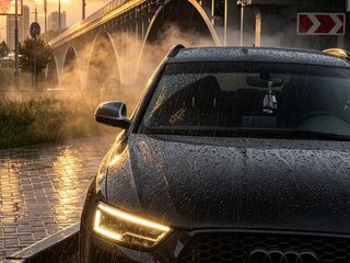 2015 Audi RS Q3 I (8U) Рестайлинг, чёрный, 3500000 рублей, вид 1