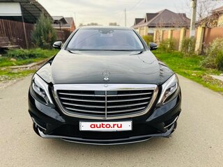 2016 Mercedes-Benz S-Класс 350 CDI BlueTEC Long 7G-TRONIC VI (W222, C217), чёрный, 3800000 рублей, вид 2