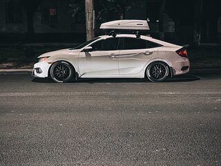 2017 Honda Civic X, белый, 1650000 рублей, вид 1