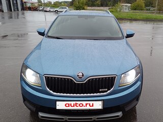 2015 Skoda Octavia Scout III (A7), синий, 2500000 рублей, вид 2