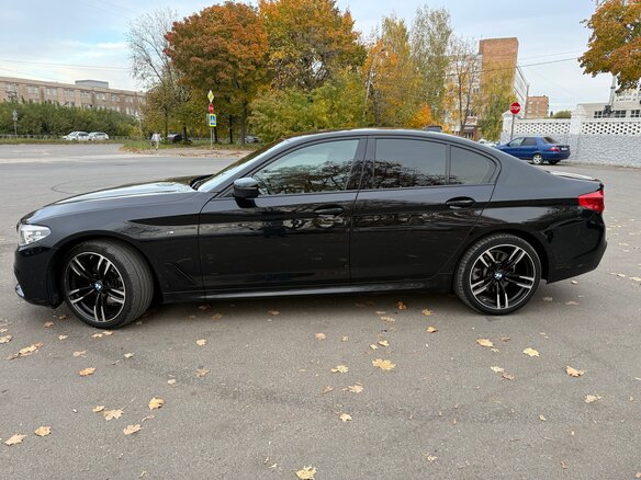 2020 BMW 5 серии 520d xDrive VII (G30/G31/G38), чёрный, 3300000 рублей - вид 8