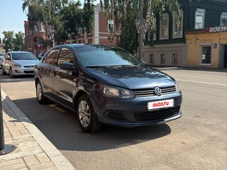 2010 Volkswagen Polo V, синий, 400000 рублей, вид 3