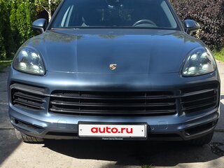 2018 Porsche Cayenne III, голубой, 5800000 рублей, вид 2