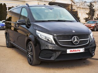 2022 Mercedes-Benz V-Класс Extra Long 300 d экстра длинный III (W447) Рестайлинг, чёрный, 8000000 рублей, вид 3