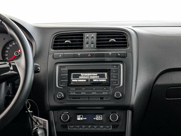 2017 Volkswagen Polo V Рестайлинг, синий - вид 14
