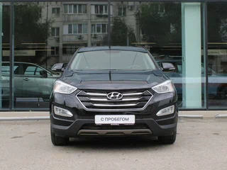 2014 Hyundai Santa Fe III, чёрный, 1610000 рублей, вид 2