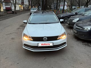 2017 Volkswagen Jetta VI Рестайлинг, белый, 1350000 рублей, вид 1