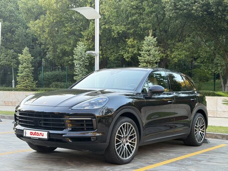 2019 Porsche Cayenne III, чёрный, 5500000 рублей, вид 1
