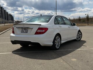 2012 Mercedes-Benz C-Класс 180 BlueEFFICIENCY III (W204) Рестайлинг, белый, 1350000 рублей, вид 5
