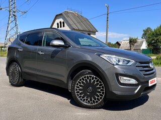 2014 Hyundai Santa Fe III, серый, 1700000 рублей, вид 2